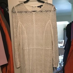 Beautiful white lace Rachel Zoë dress.